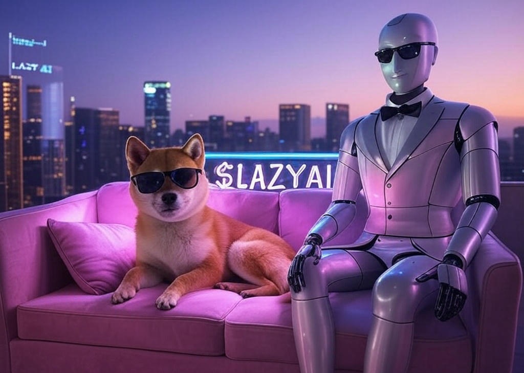 Lazy Shiba and his AI Robot